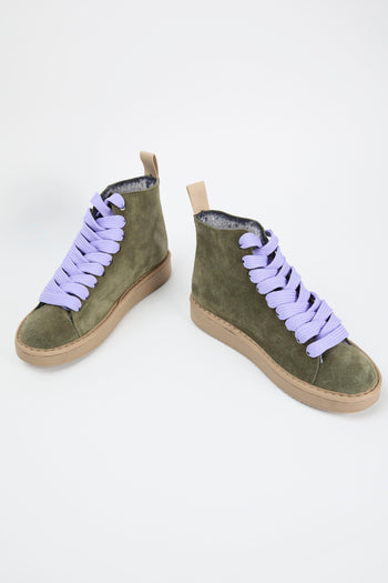 Polacchino Military Green Urban Violet Donna - 6