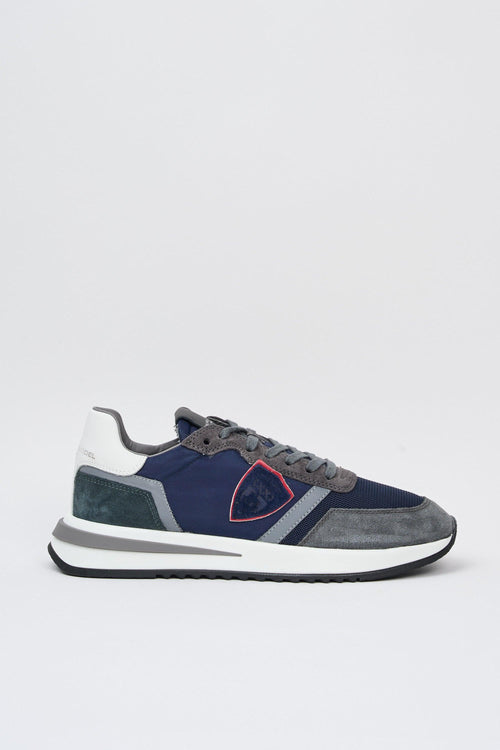 Sneaker Anthracite Bleu Uomo