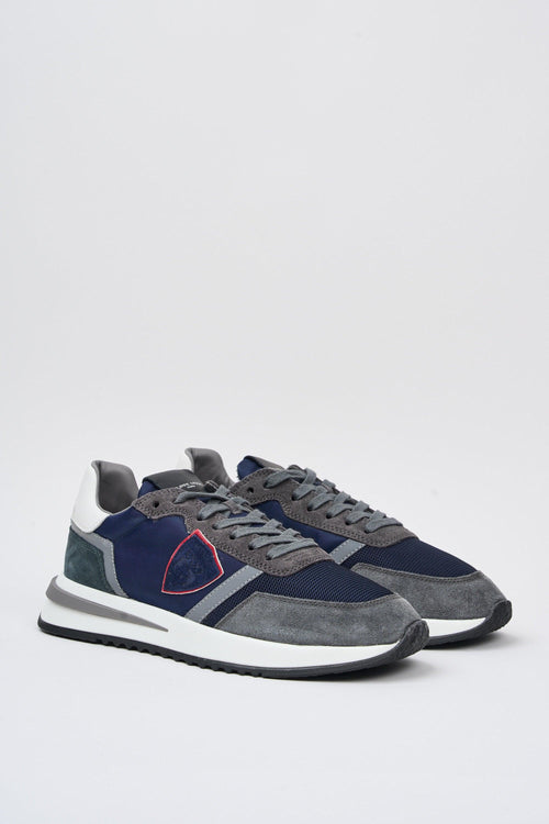 Sneaker Anthracite Bleu Uomo - 2