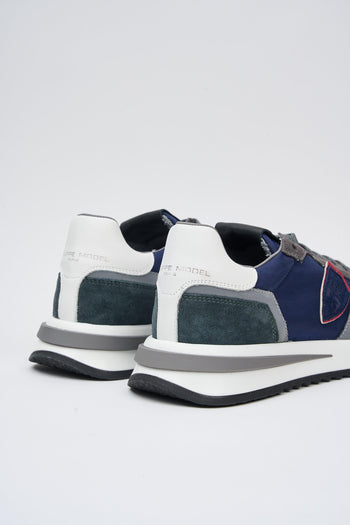 Sneaker Anthracite Bleu Uomo - 5