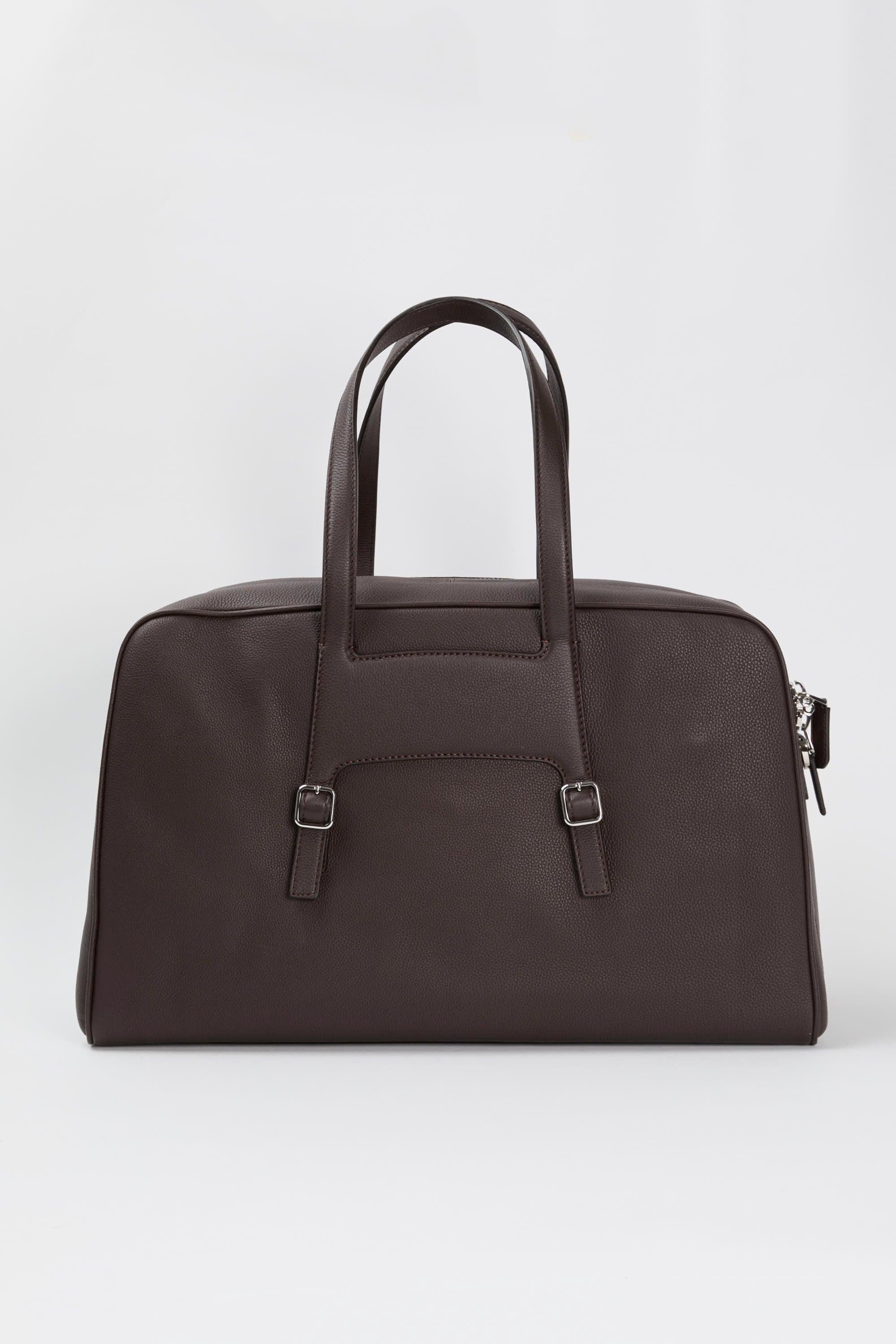 Borsa Dark Brown Uomo su Progetto Seta - Main Image