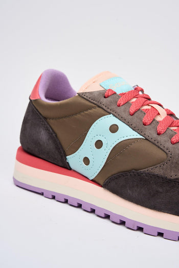 Sneaker Brown/aqua Donna - 4