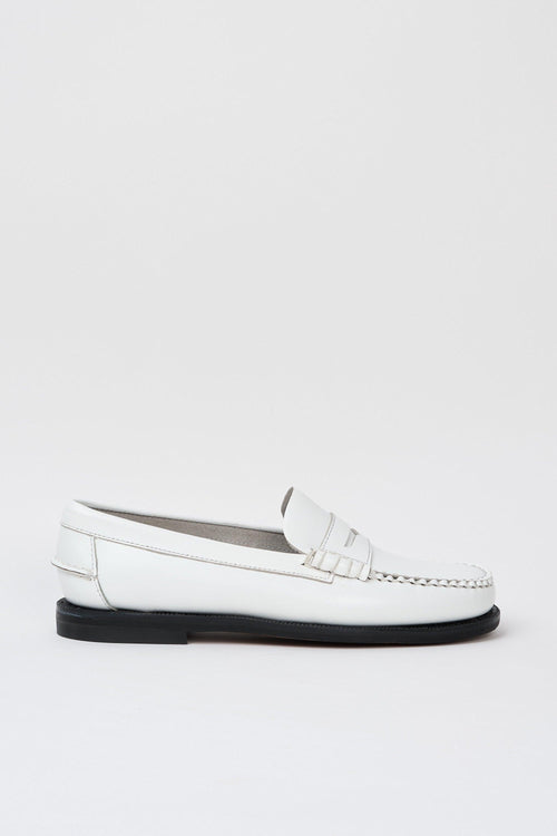 Mocassino White Donna