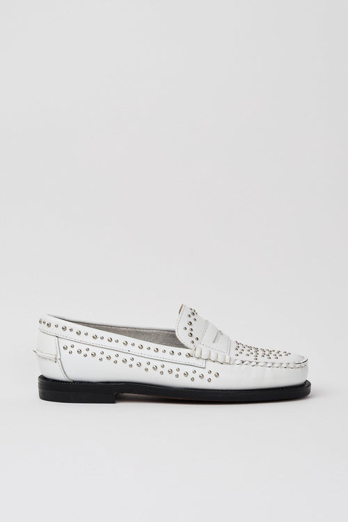 Mocassino White Donna