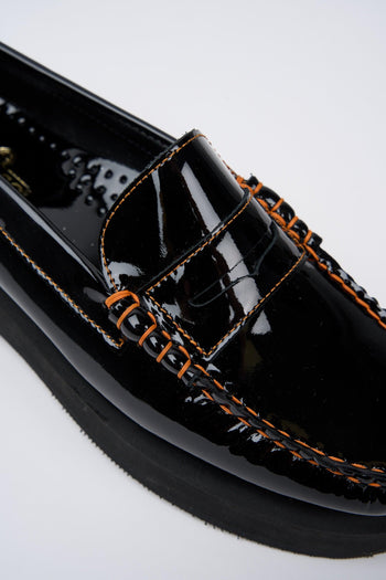 Mocassino Black/orange Donna - 4