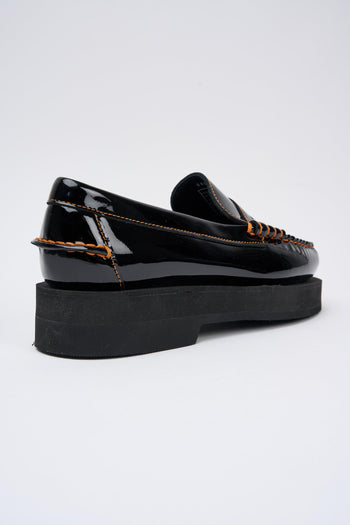 Mocassino Black/orange Donna - 5