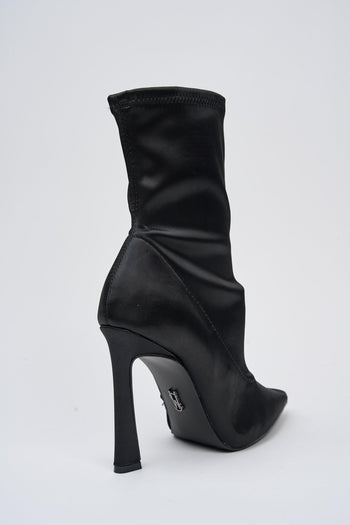 Stivaletto Blk Satin Donna - 4