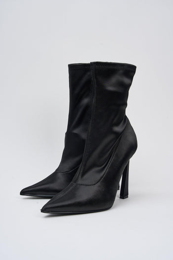 Stivaletto Blk Satin Donna - 6