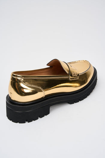 Mocassino Oro Donna - 5