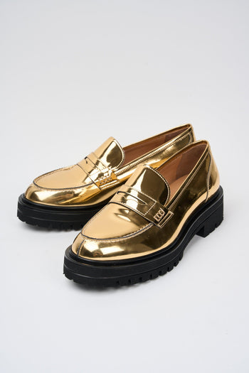 Mocassino Oro Donna - 6