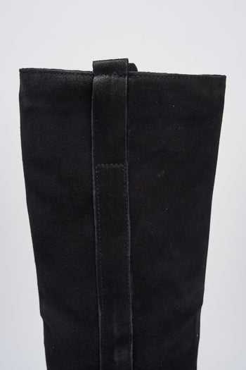 Stivale Nero + Ricamo Donna - 4