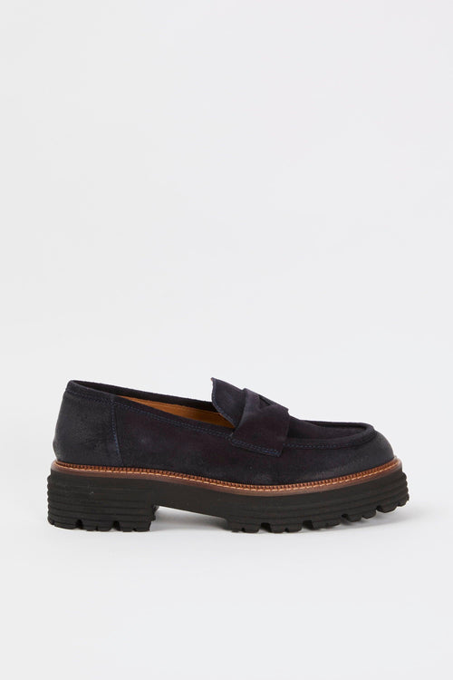 Mocassino Navy Donna