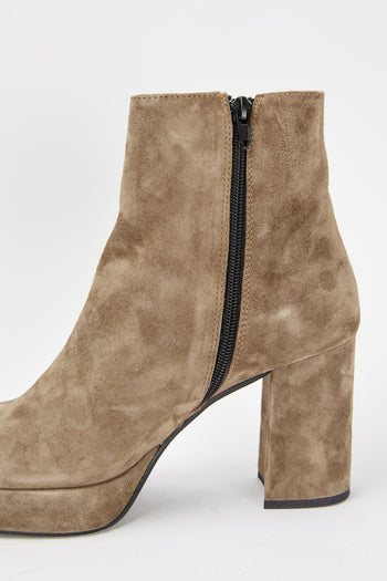 Stivaletto Taupe Donna - 7