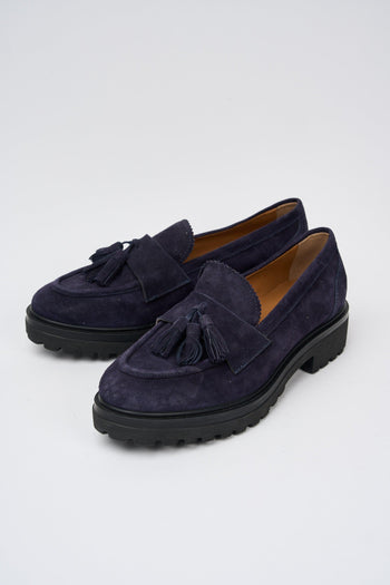 Mocassino Blu Donna - 6