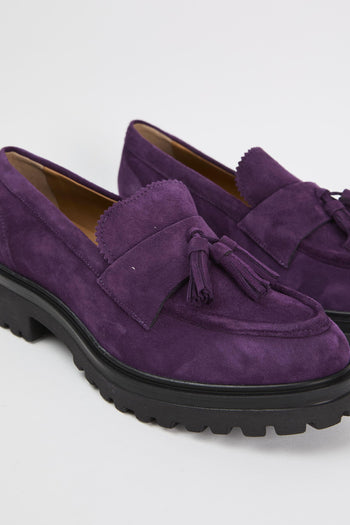 Mocassino Viola Donna - 4