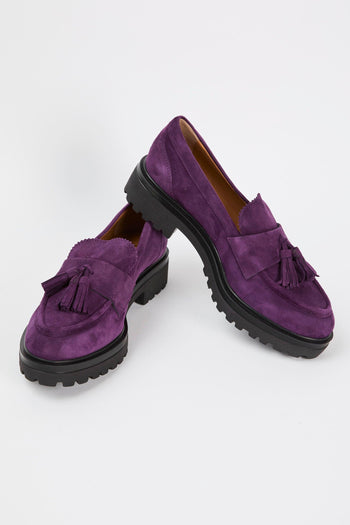 Mocassino Viola Donna - 6