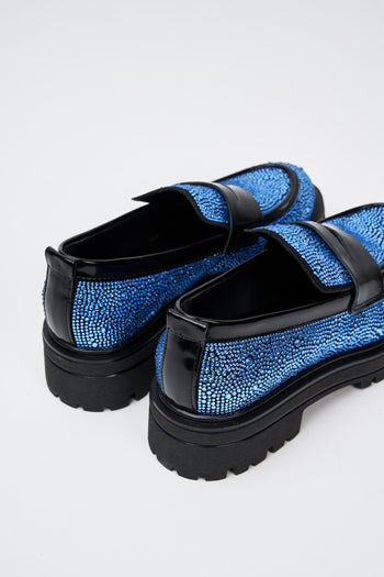 Mocassino Blu Donna - 4