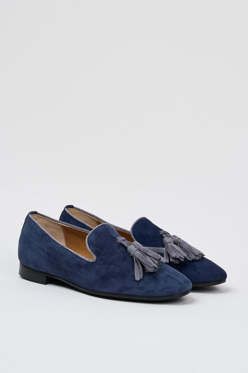 Mocassino Blu Donna - 2