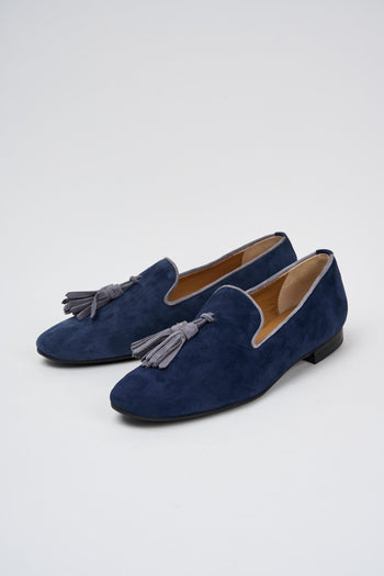 Mocassino Blu Donna - 5