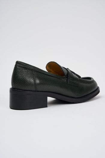 Mocassino Verde Donna - 4