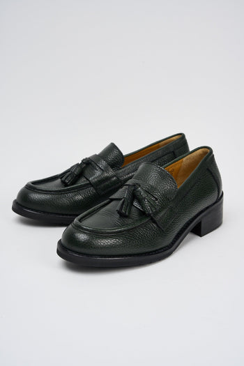 Mocassino Verde Donna - 5