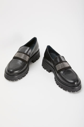 Mocassino Nero+acc.cdf Donna - 5