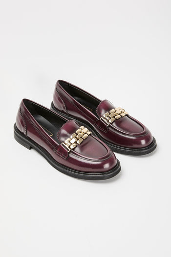 Mocassino Bordeaux Donna - 3