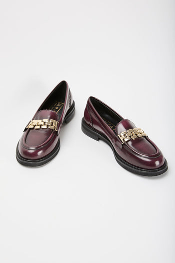 Mocassino Bordeaux Donna - 5