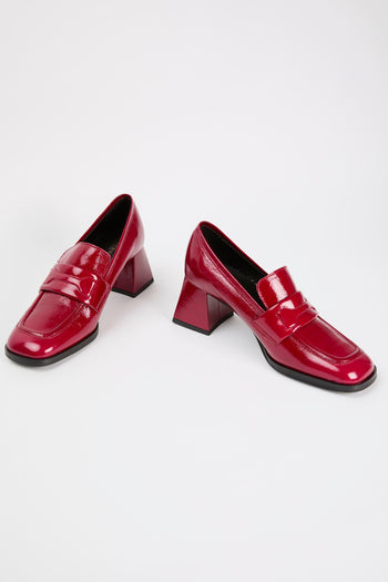 Mocassino Rosso Donna - 6