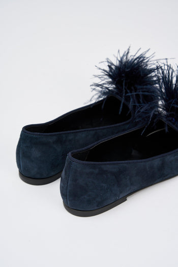 Mocassino Blu Donna - 4