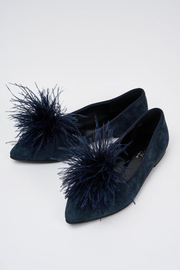 Mocassino Blu Donna - 5