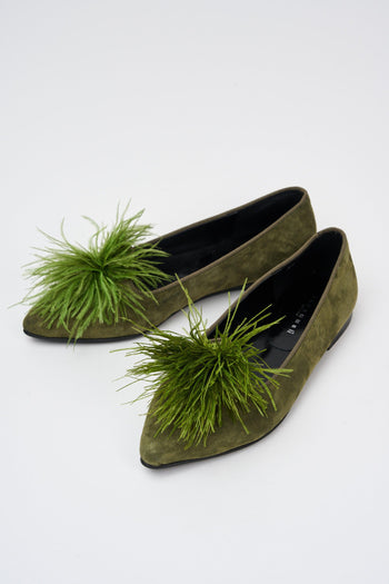 Mocassino Verde Donna - 5