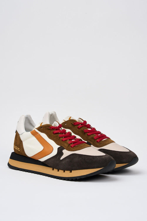 Sneaker Tabacco+beige Uomo - 2