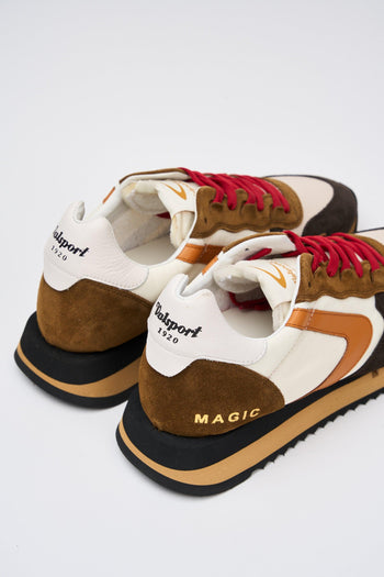 Sneaker Tabacco+beige Uomo - 4