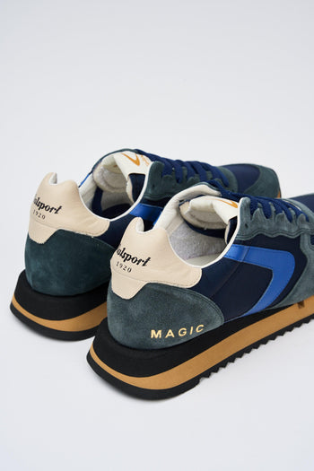 Sneaker Petrolio+blu Uomo - 4