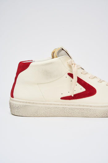 Sneaker B/rosso Uomo - 4