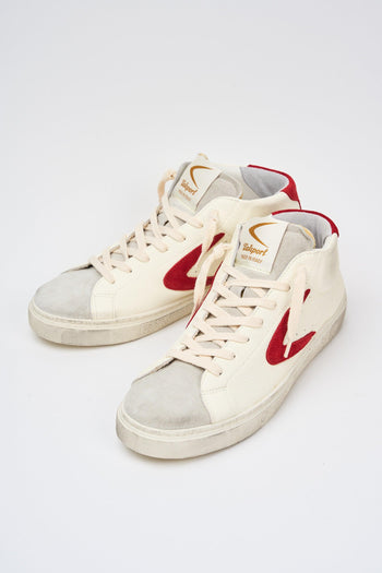 Sneaker B/rosso Uomo - 6