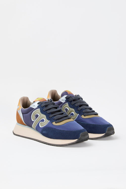 Sneaker Blu Uomo - 2