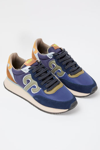 Sneaker Blu Uomo - 3