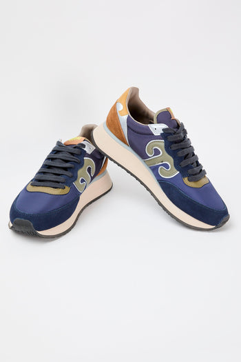 Sneaker Blu Uomo - 6