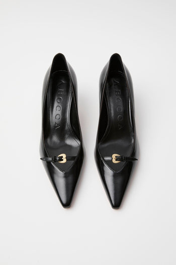 Décolleté Glossy Nero Donna - 3