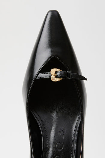 Décolleté Glossy Nero Donna - 4