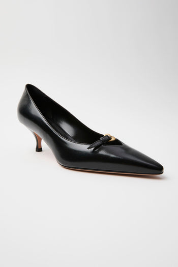 Décolleté Glossy Nero Donna - 5