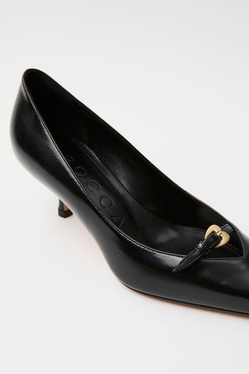 Décolleté Glossy Nero Donna - 6