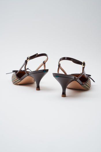 Slingback Burgundy/galles Donna - 5