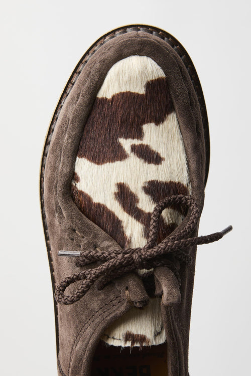 Stringata Noce+mucca Donna