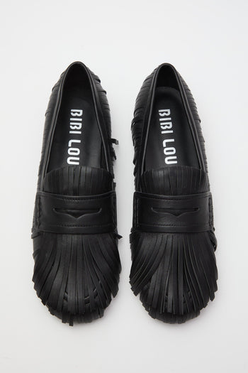 Mocassino Negro Donna - 5