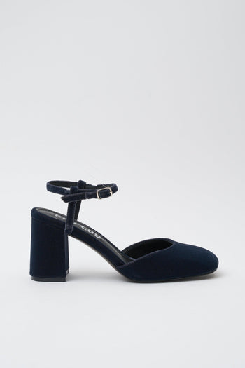 Mary Jane Denim Azul Donna - 2