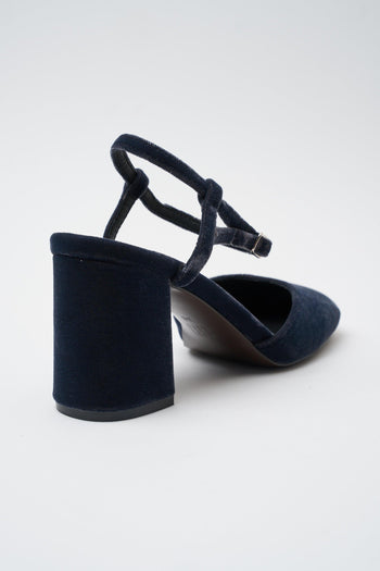 Mary Jane Denim Azul Donna - 5