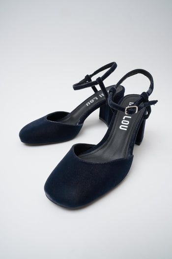 Mary Jane Denim Azul Donna - 6